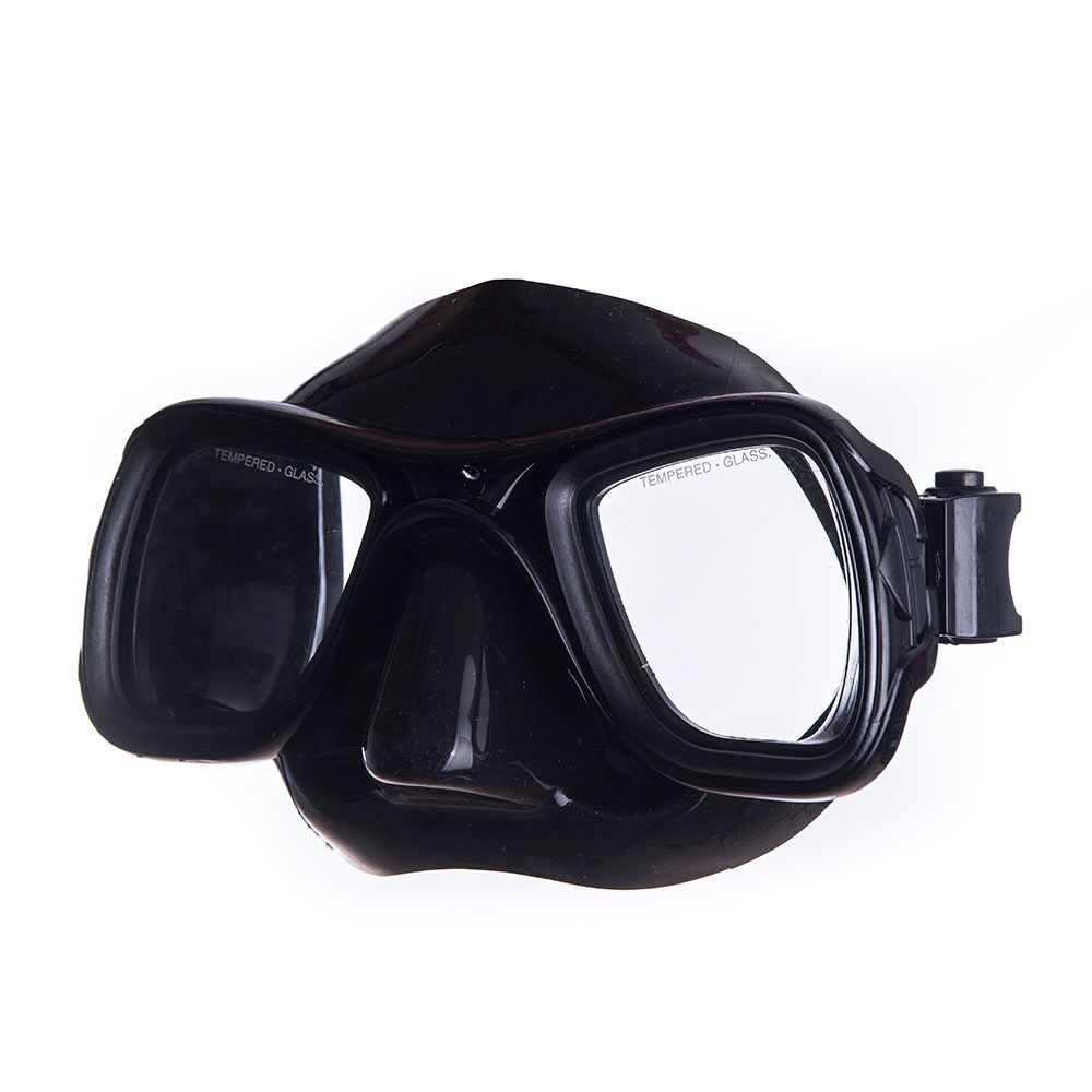 Маска для плавания SALVAS Sphera Black Sil. CA570N2NNSTH, размер взрослый, черная