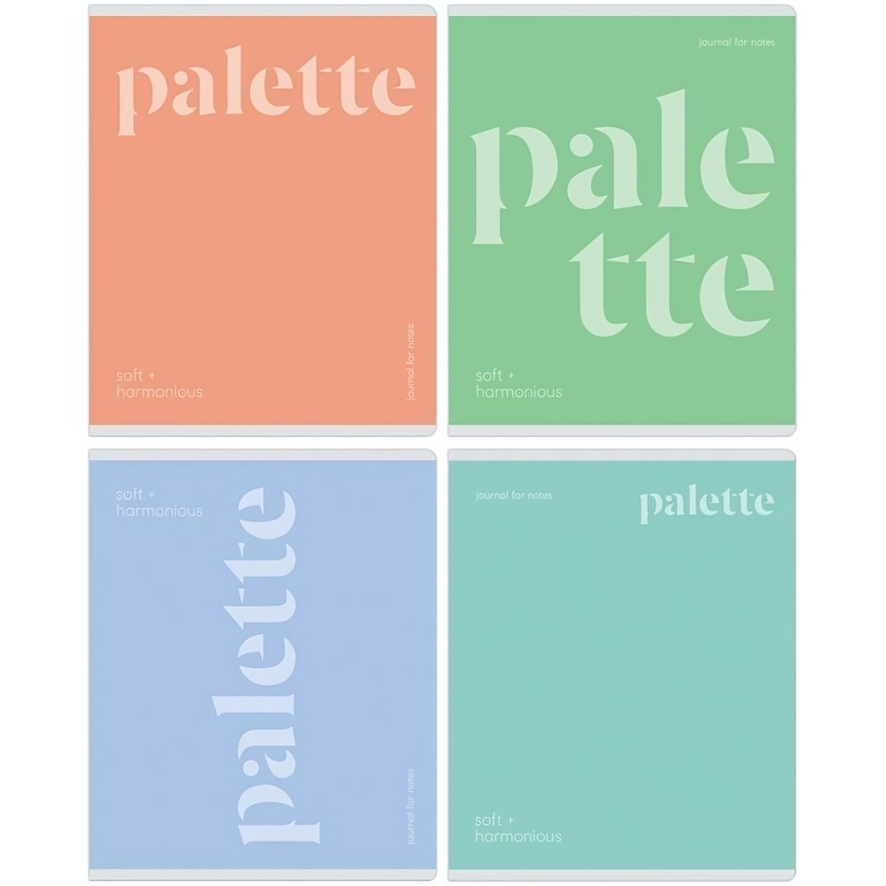 Тетрадь А5 48л. клетка "Monocolor. Palette" (BG)