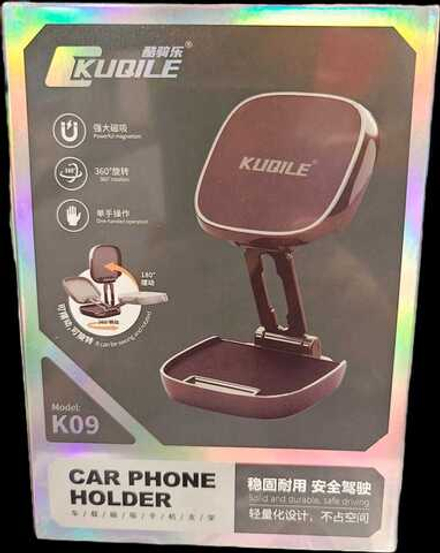 Автомобильный держатель для телефона Ckuqile K09 магнитный (черный)