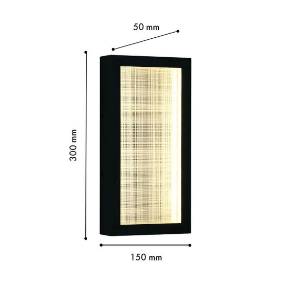 Уличный настенный светодиодный светильник Favourite Mist 4298-1W