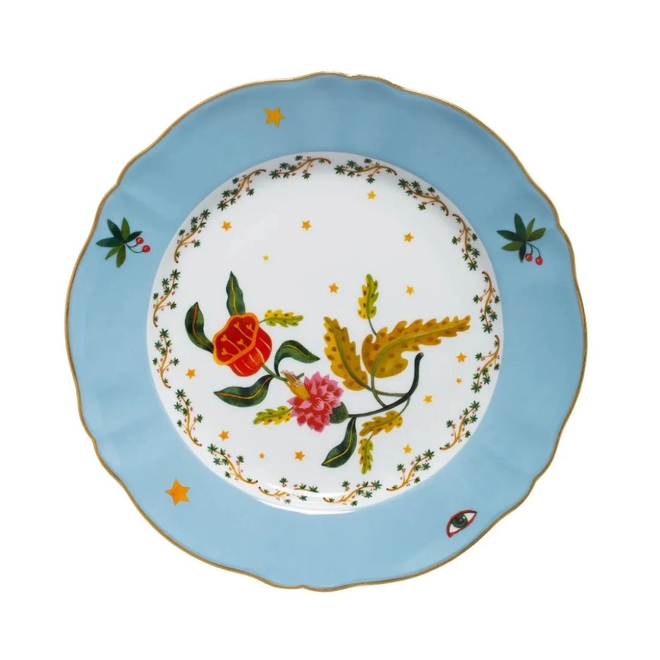 Тарелка обеденная FLORAL 26,5 см