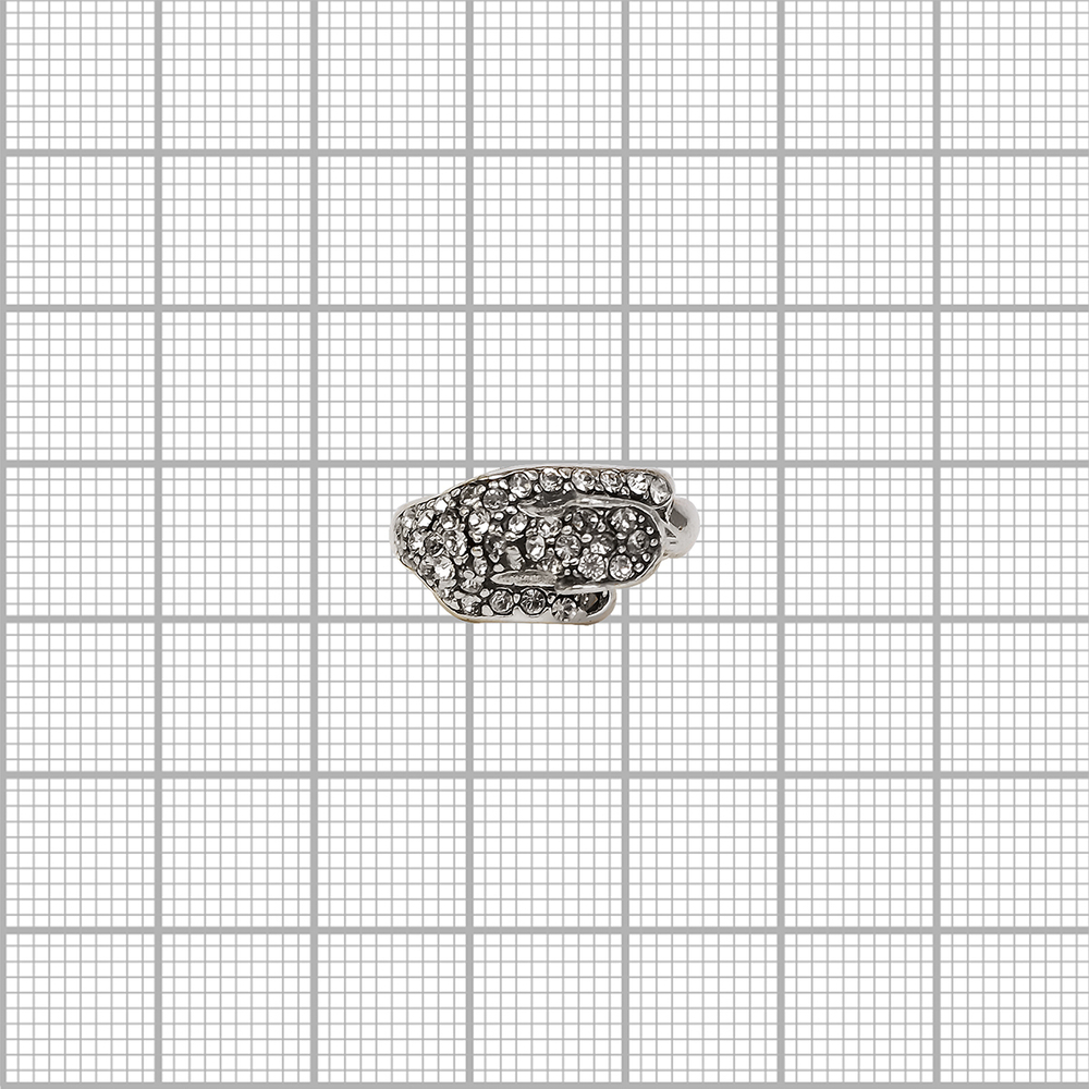 "Леопард" кольцо в серебряном покрытии из коллекции "Дикие кошки" от Jenavi