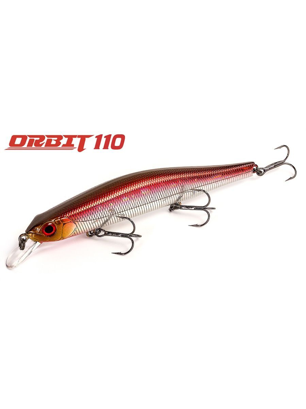 Воблер для рыбалки ZIPBAITS Orbit 110 SP-SR, 110мм, 16.5гр., заглубление 0.8-1.0м., цвет 103M, суспендер