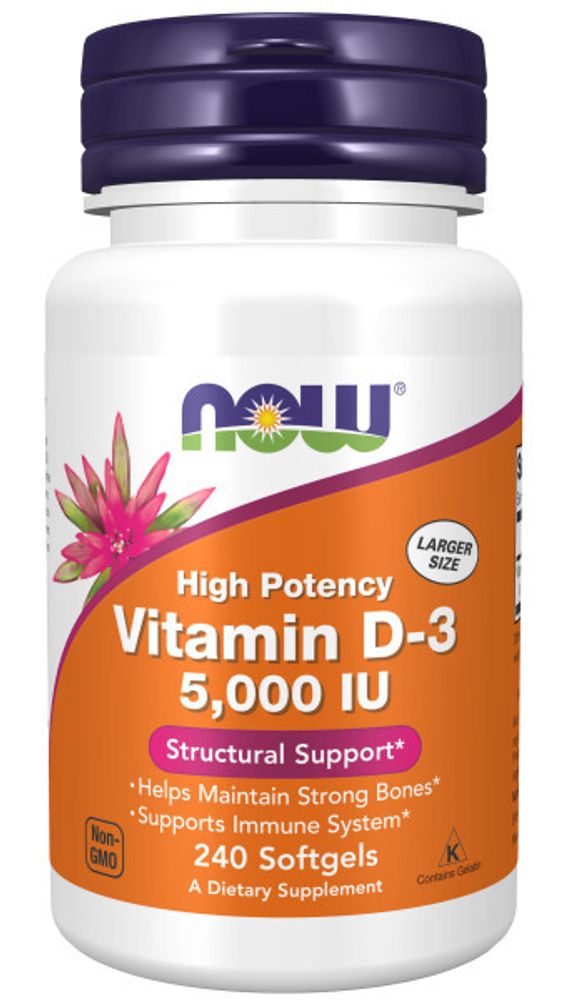 Vitamin D3 5000 iu 240 softgels