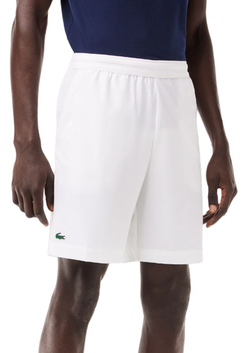 Мужские теннисные шорты Lacoste Sweatsuit Ultra-Dry Regular Fit Tennis Shorts - белый