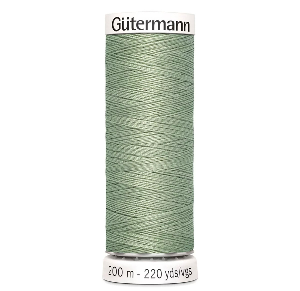 Нить Sew-All 200 м, Gutermann, 224 перламутрово-салатный