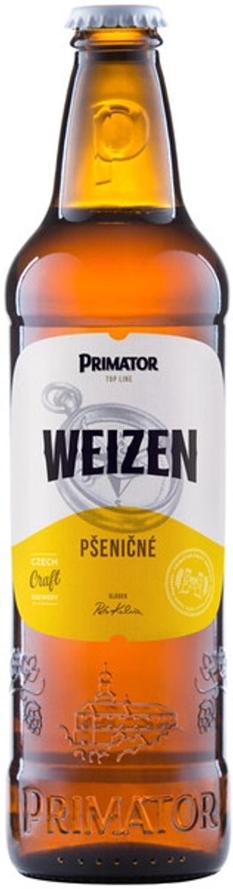 Пиво Приматор Вайценбир / Primator Weizenbier 0.5 - стекло