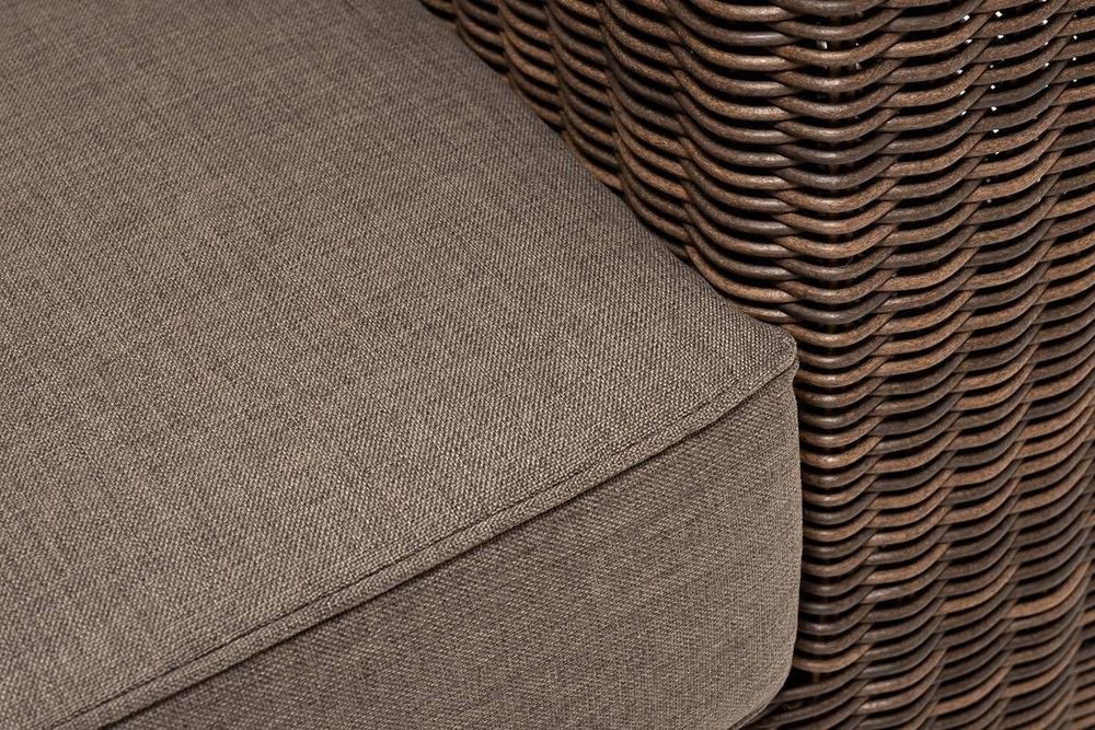 "Боно" лаунж-зона из искусственного ротанга, цвет коричневый