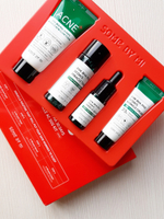 Набор по уходу за проблемной кожей с AHA-BHA-PHA кислотами Some By Mi AHA BHA PHA 30 Days Miracle Ac Sos Kit (Toner 30ml, Serum 10ml, Cream 20g, Foam 30ml).