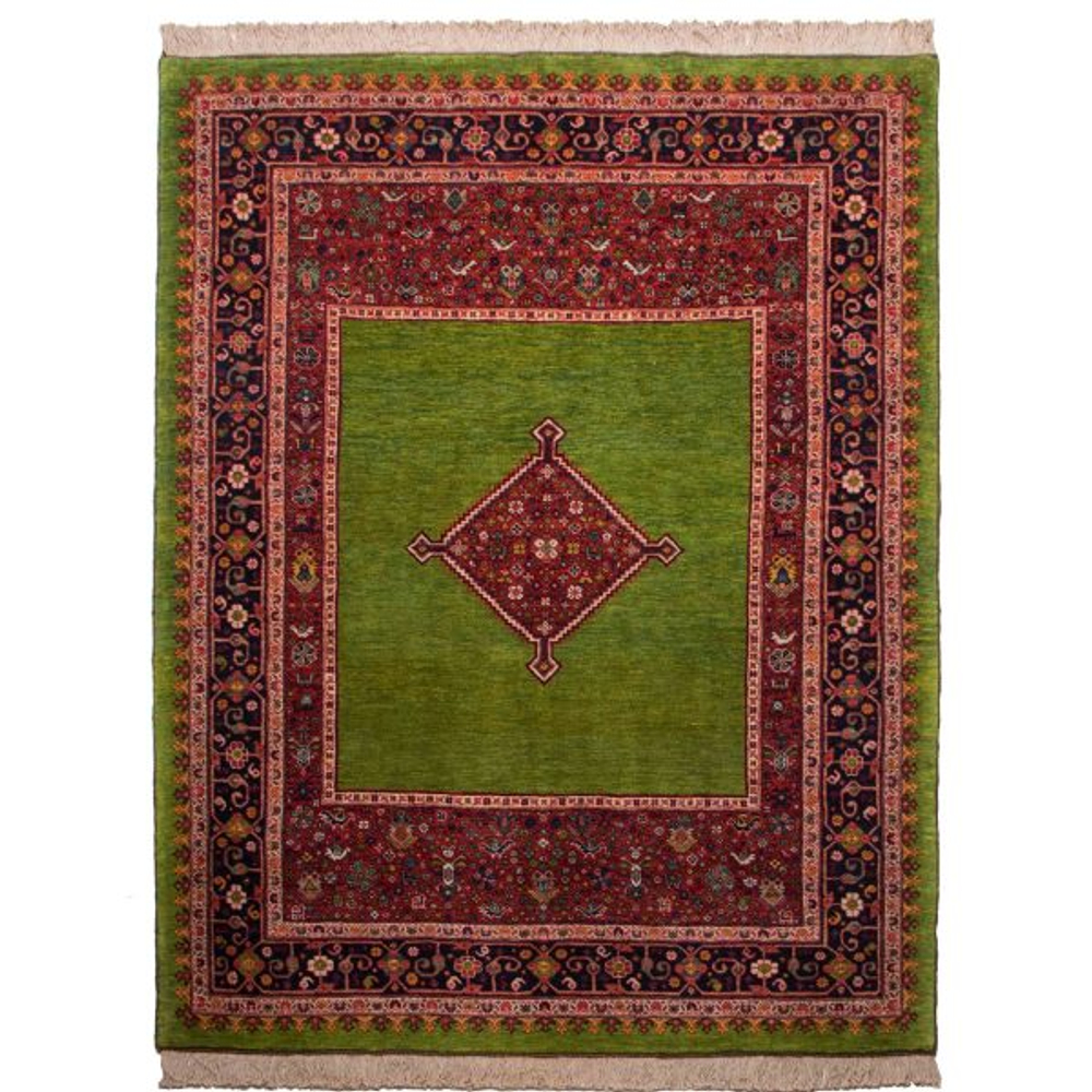 Персидский ковер ручной работы Qashqai (206 × 163 см) 220210213 Иран