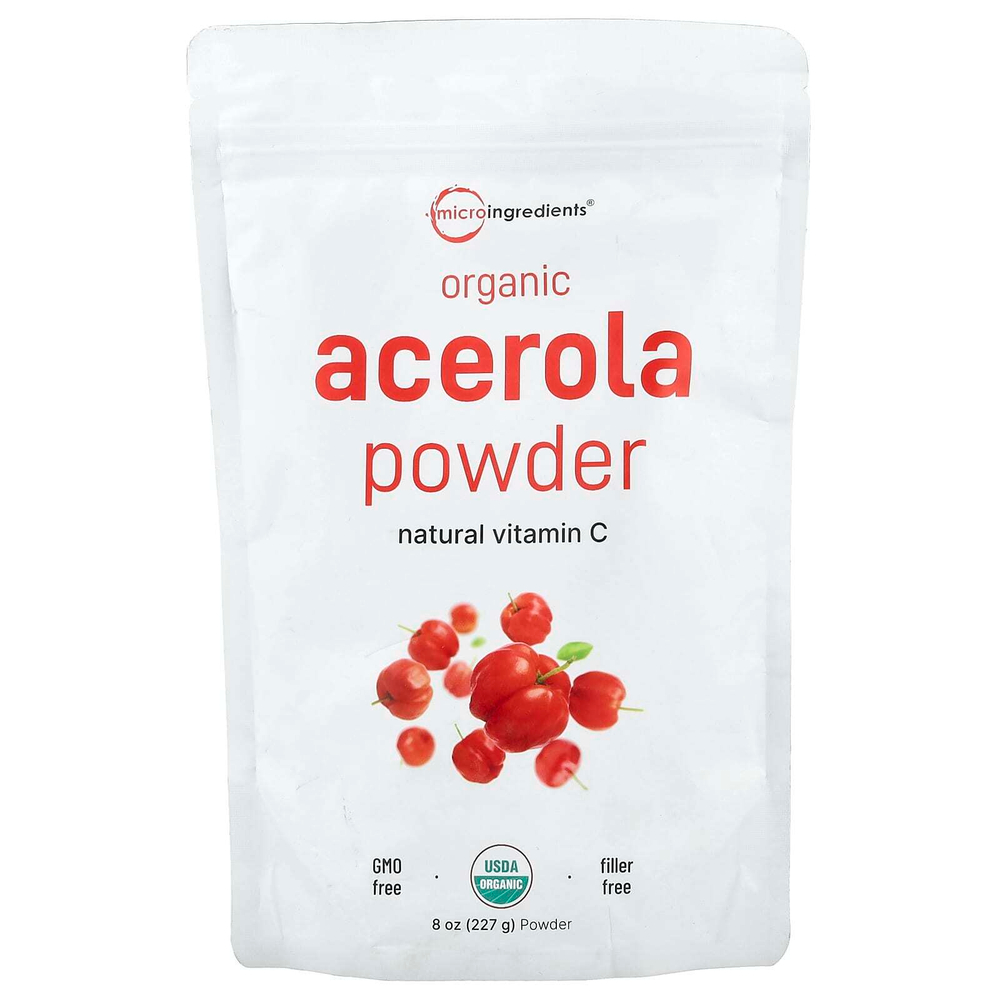 Micro Ingredients, Органическая ацерола в порошке, 227 г (8 унций)