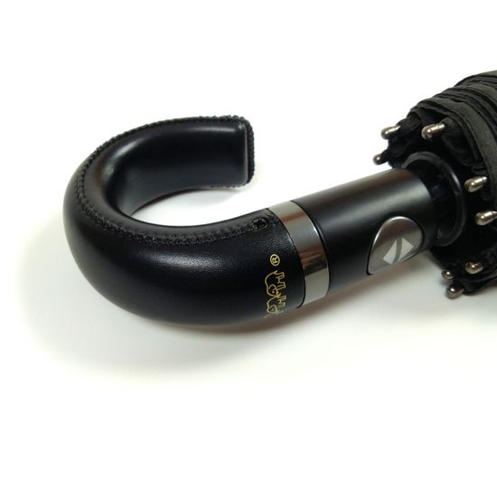 Мужской зонт Три Слона Черный - Полный автомат 6315