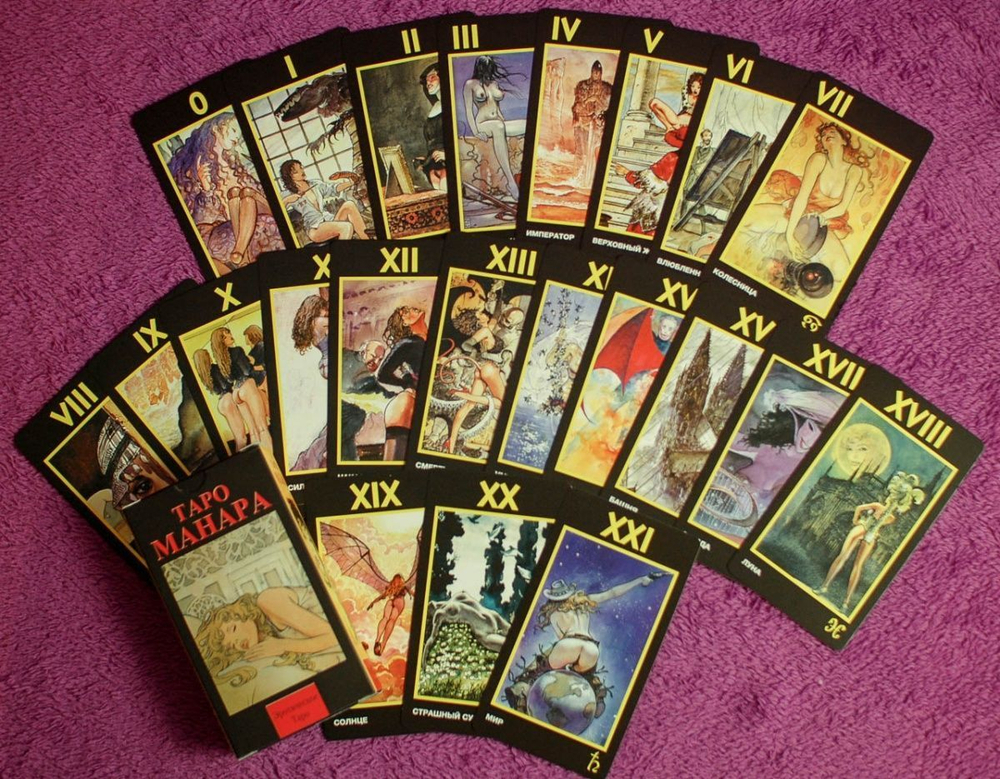 Карты Таро Эротическая Манара (Руководство и карты)