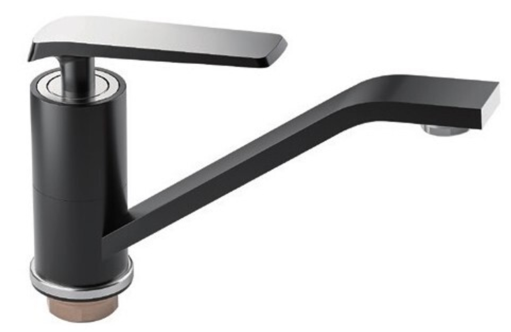 333512-C Смеситель од. пов. для раковины (черный) ViEiR (10/1шт)