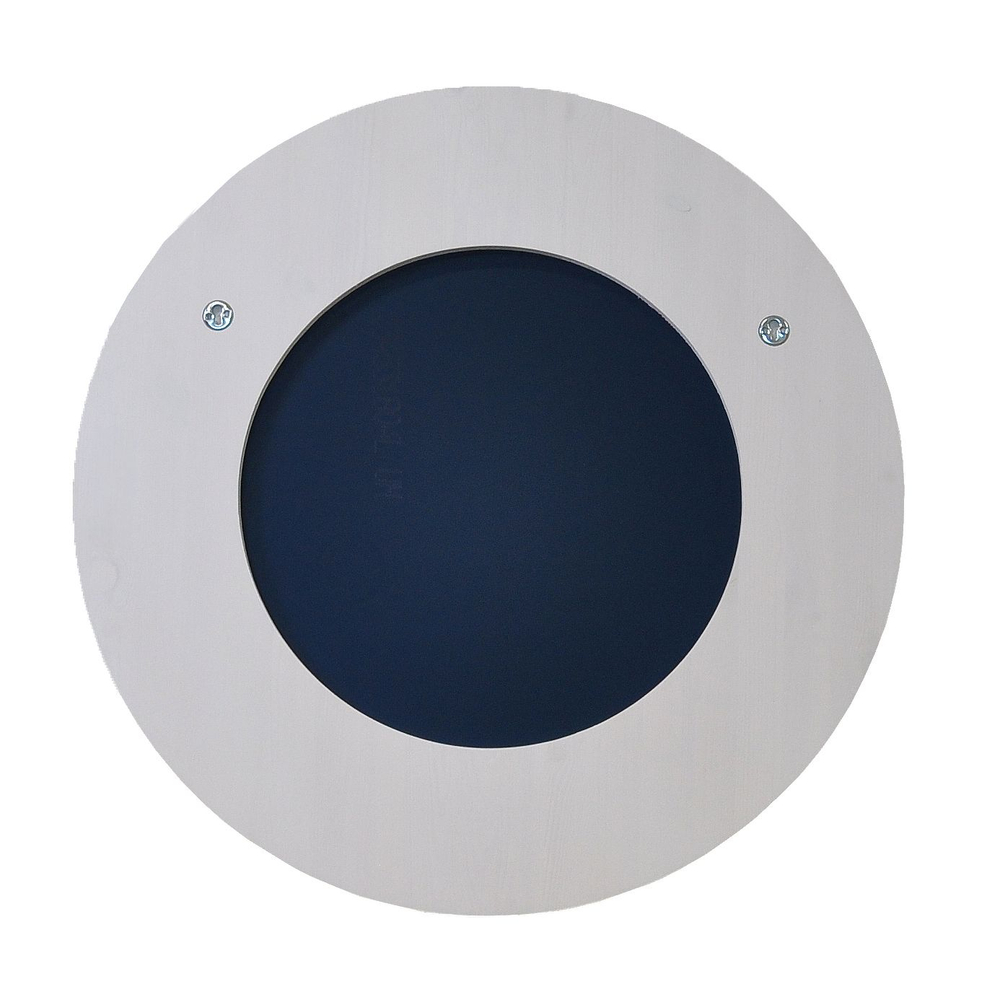 Зеркало настенное круглое, 81 81, Пиафорте, в раме, белое, Dipriz