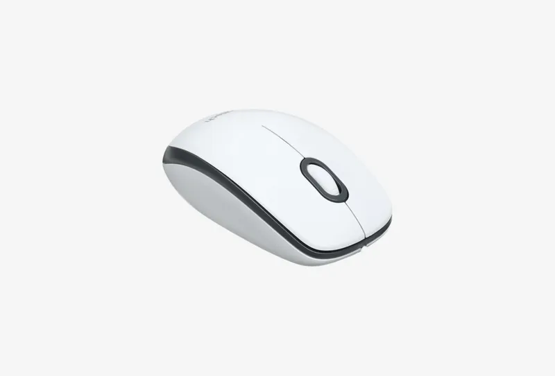 Мышь проводная Logitech M100r [910-005007] белый