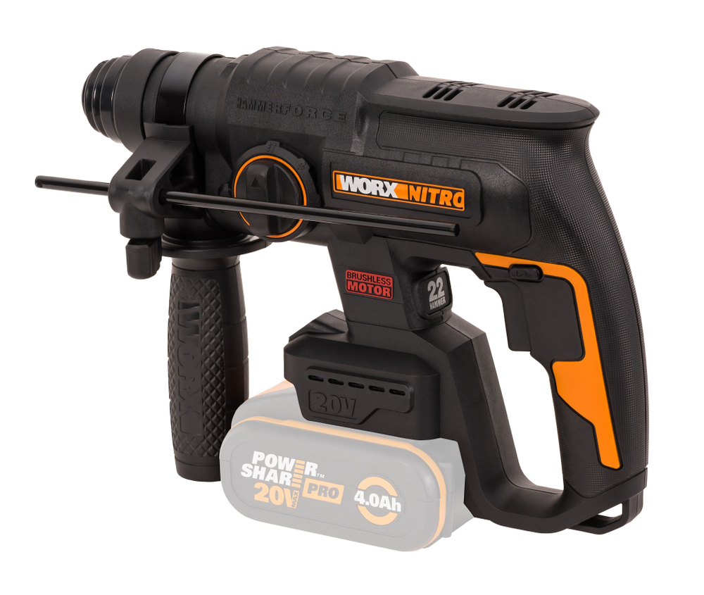 Перфоратор аккумуляторный бесщеточный WORX WX381