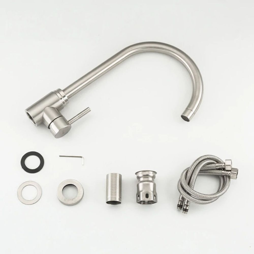 Смеситель для кухни, Frap, с картриджем, нерж, F41899-1