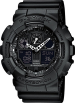 Японские наручные часы Casio G-SHOCK GA-100-1A1