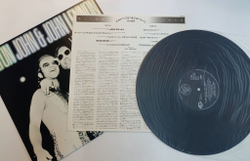 Винтажная виниловая пластинка LP Elton John & John Lennon Live 28 November 1974 (Japan 1981)
