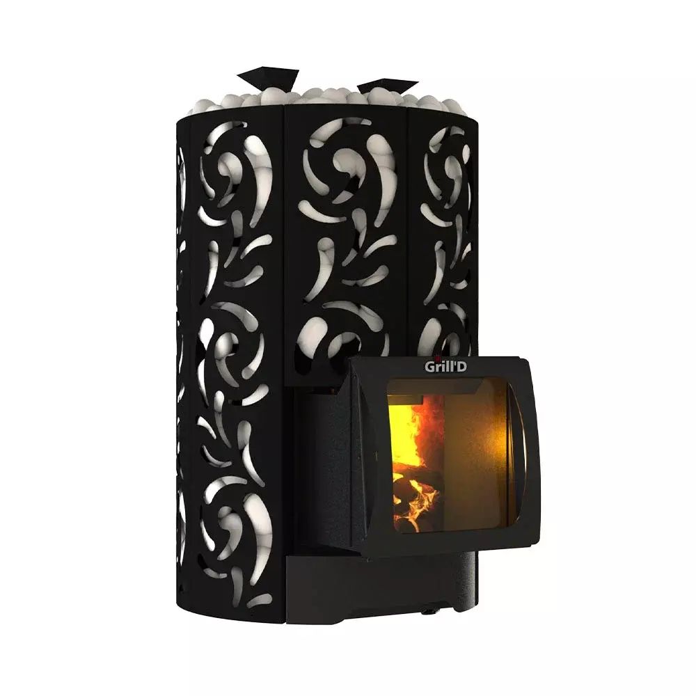 Дровяная банная печь Grill'D Violet 400 Short Max