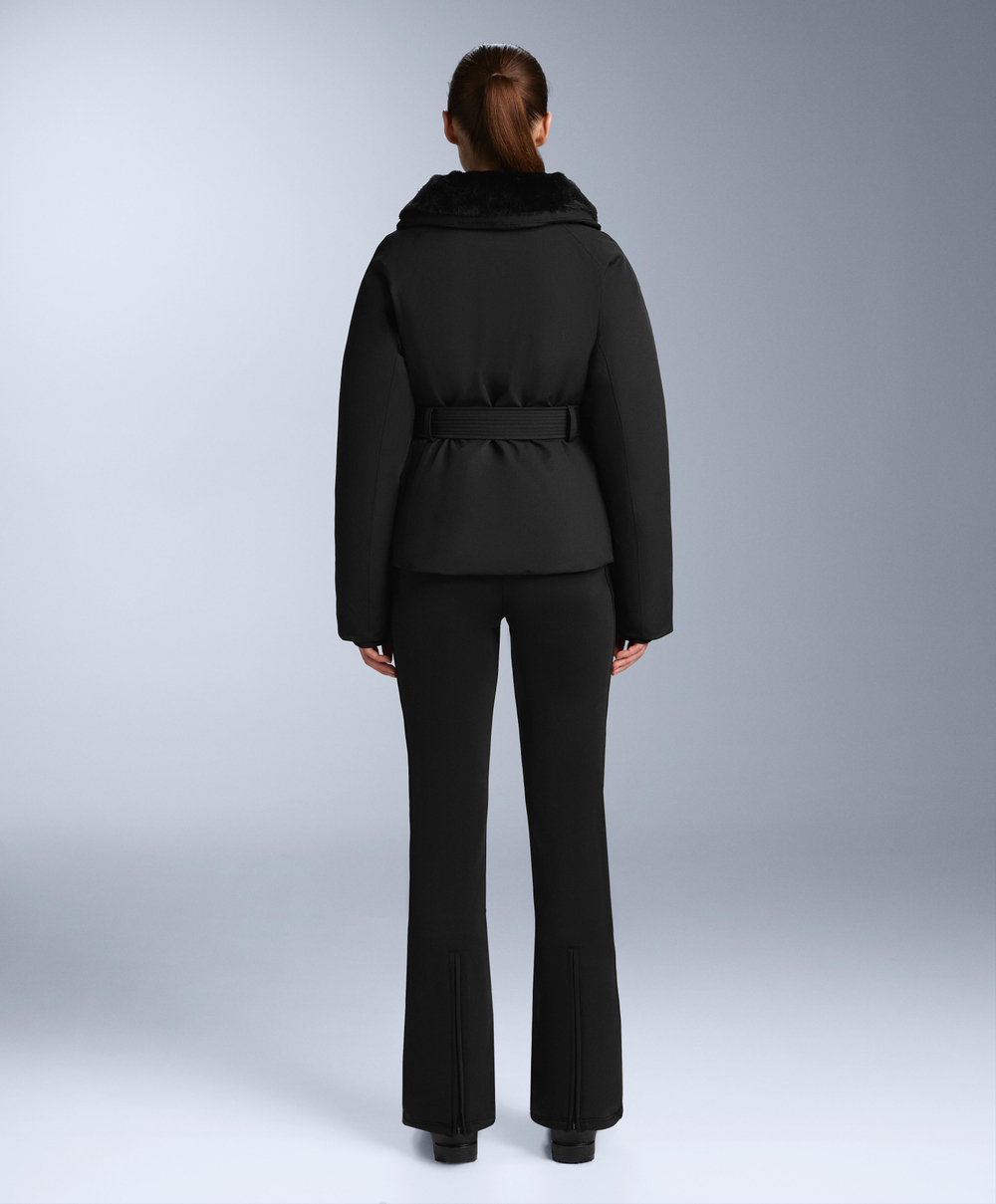 Oysho Водонепроницаемая утепленная куртка Primaloft® SKI, черный