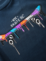 Лонгслив для мальчика Next B78-160, Темно-синий