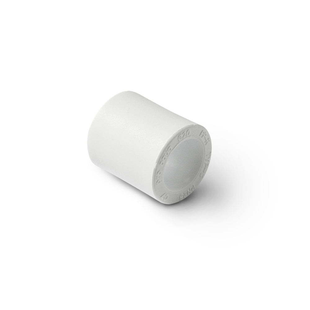 Муфта PPR Ду20-110, белая, Pro Aqua