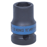 KING TONY (453513M) Головка торцевая ударная шестигранная 1/2", 13 мм