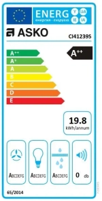 Вытяжка Asko CI41239S фото 4