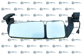 Зеркало левое в сборе X5000 зеленого цвета с камерой (рестайлинг) DZ14251770080