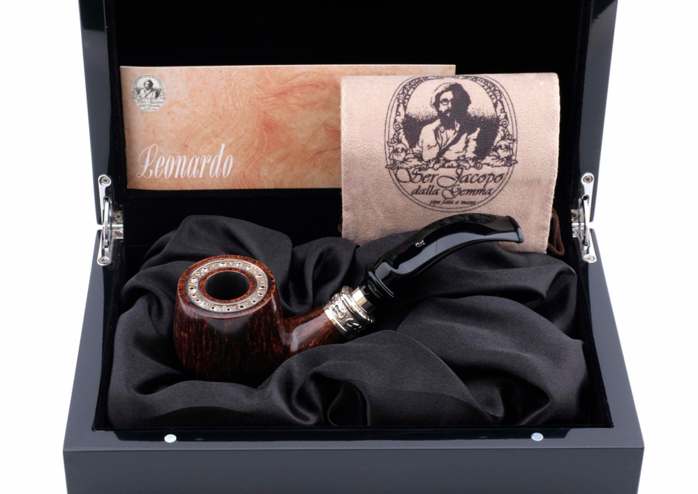 Трубка SER JACOPO Leonardo da Vinci L1 Bent в шкатулке