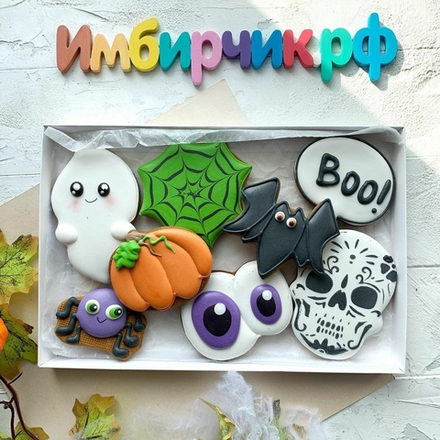 Имбирные пряники Хэллоуин