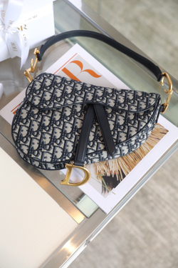 Christian Dior Saddle Bag 25 cm