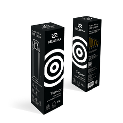 Термос Relaxika 101 (0,5 литра), черный (без лого)