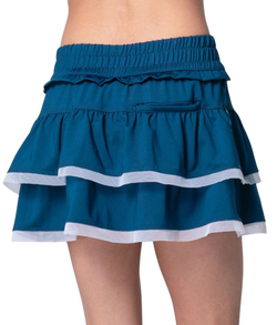 Детская теннисная юбка Lucky in Love Girls Winner's Circle - navy