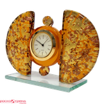 Часы настольные из муранского стекла