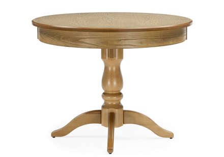Стол деревянный Woodville Орден 100(140)x100 круглый дуб