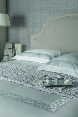 Постельное белье 1.5 спальное Mirabello San Marco grey серое