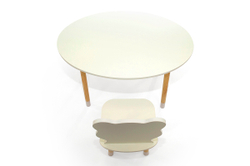 Детский стул Бельмарко Stumpa мишка белый