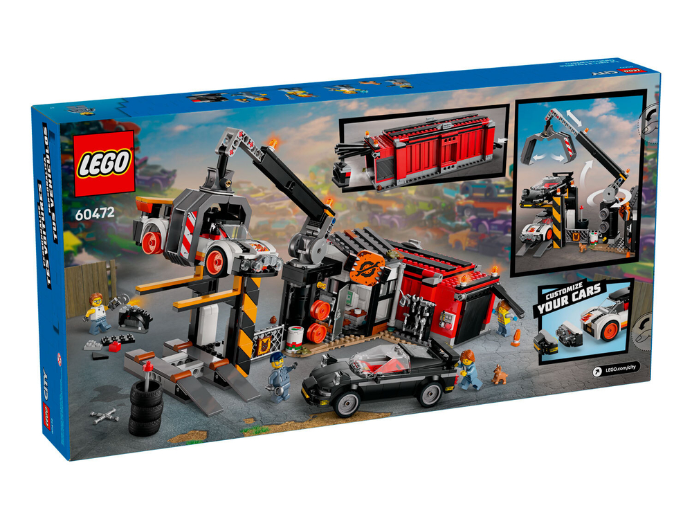 LEGO City 60472 — Автомобильная свалка