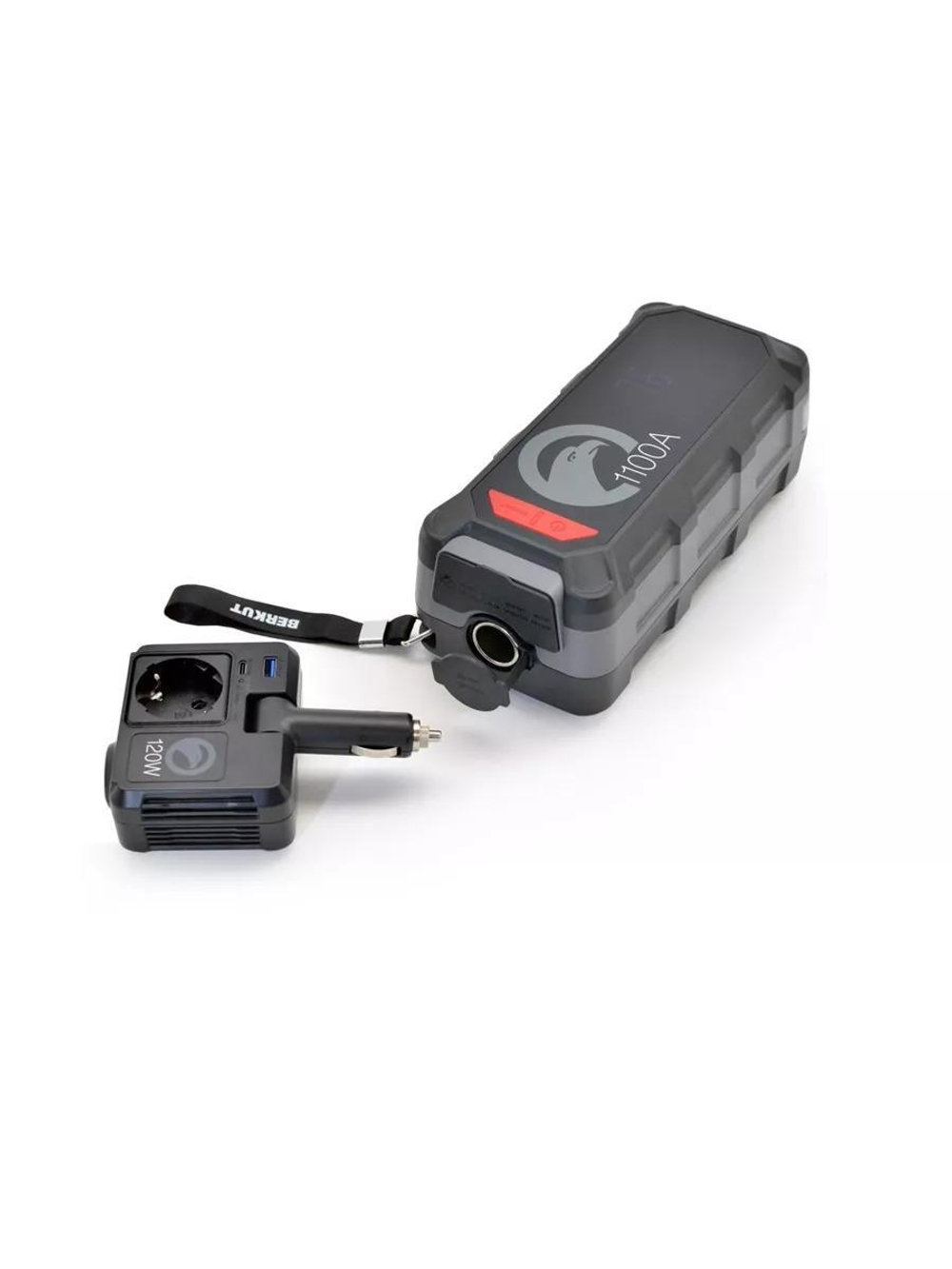 Портативная электростанция BERKUT Specialist PSL-150, 60000мАч, Li-Ion, 3 порта USB, INV-120