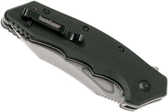Складной нож KERSHAW Flitch 3930 c клинком из стали 8Cr13MoV, рукоять GRN