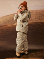 ПРЕДЗАКАЗ Куртка утеплённая демисезонная Mjölk Graphic Check, утеплитель 120гр/м2