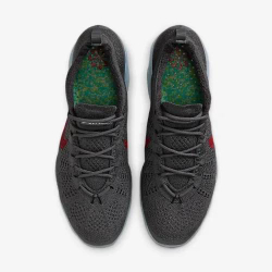 Nike Air VaporMax 2023 Flyknit Dark Grey Gym Red