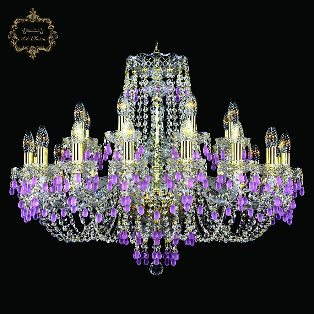 Подвесная люстра Art Classic 11.24 11.24.16+8.300.Gd.V7010