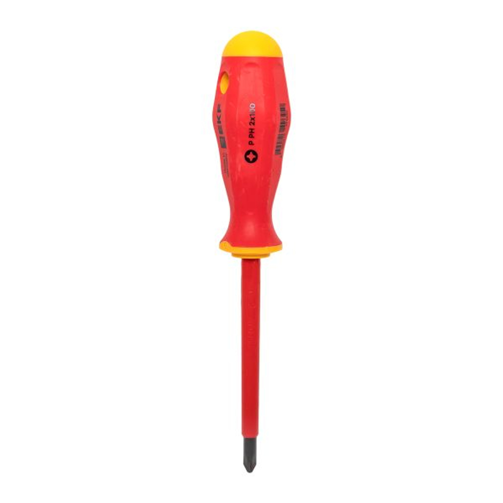 Отвертка Professional PH-FL2x100 мм VDE 1000В EKF