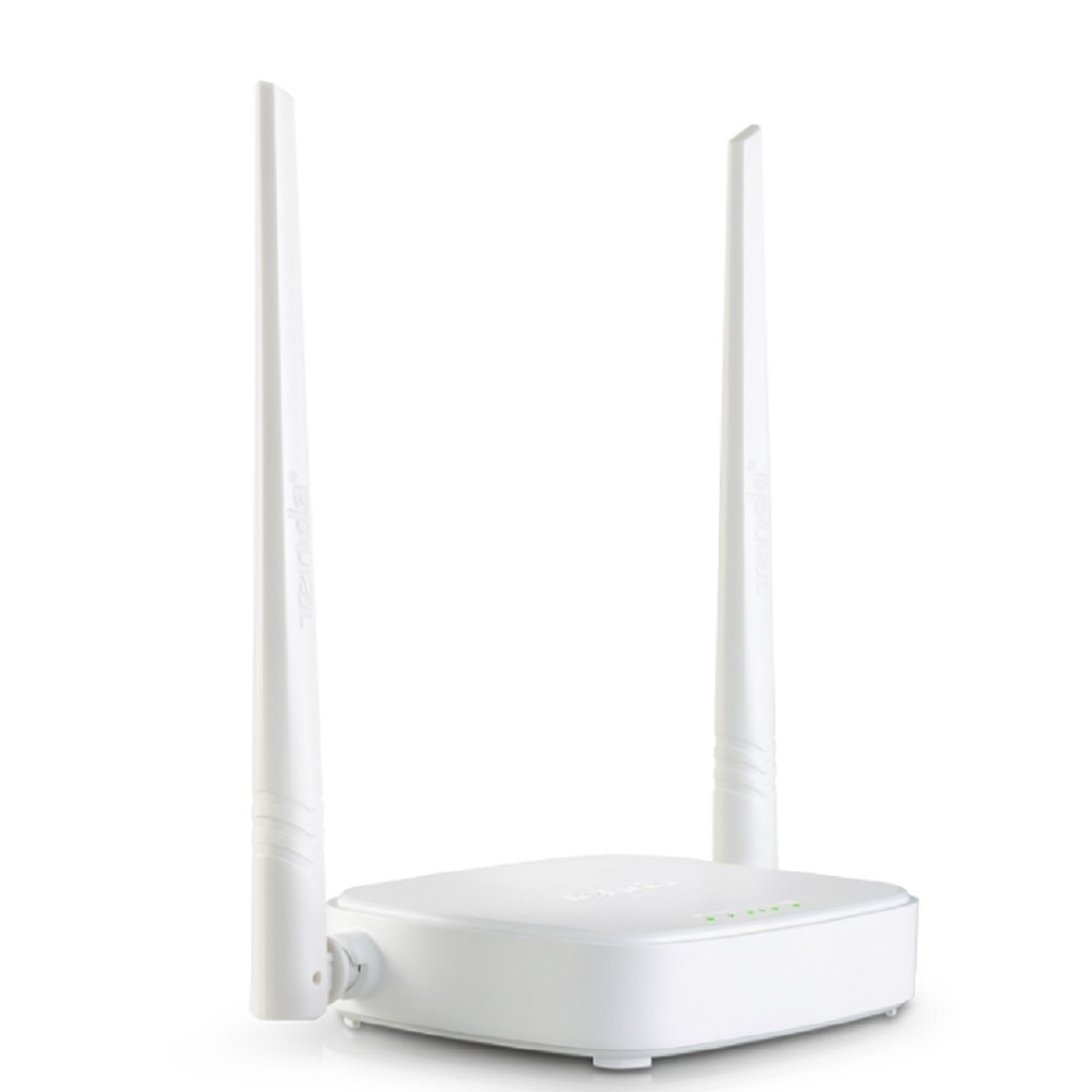 Маршрутизатор TENDA N301 Wi-Fi маршрутизатор стандарта N300, 2 внешние антенны 5dBi, 1-port 10/100Mbps WAN, 3-ports 10/100Mbps LAN