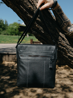 Кожаная мужская сумка