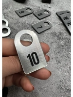 Номерки для гардероба 100шт